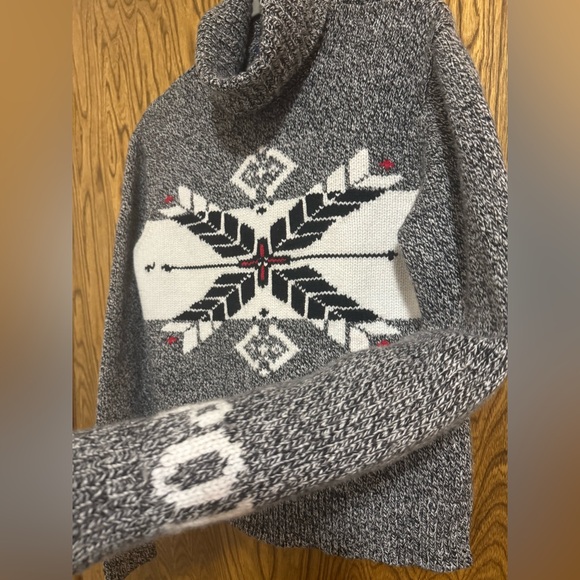 Polo Ralph Lauren Nordic Snowflake Turtleneck Sweater – Size S - Picture 5 of 6